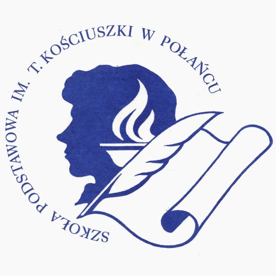 Logo Szkoły Podstawowej im. T. Kościuszki w Połańcu.