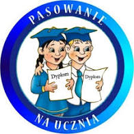 Ślubowanie uczniów klas pierwszych.