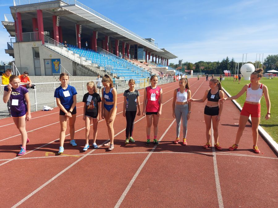 Finał Wojewódzki Zawodów Lekkoatletycznych Szkół Podstawowych.